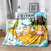 New Style Lankybox Boxy Foxy Rocky Cartoon Blanket,Soft Throw Blanket for Home Bedroom Bed Sofa Travel Picnic Cover Kid