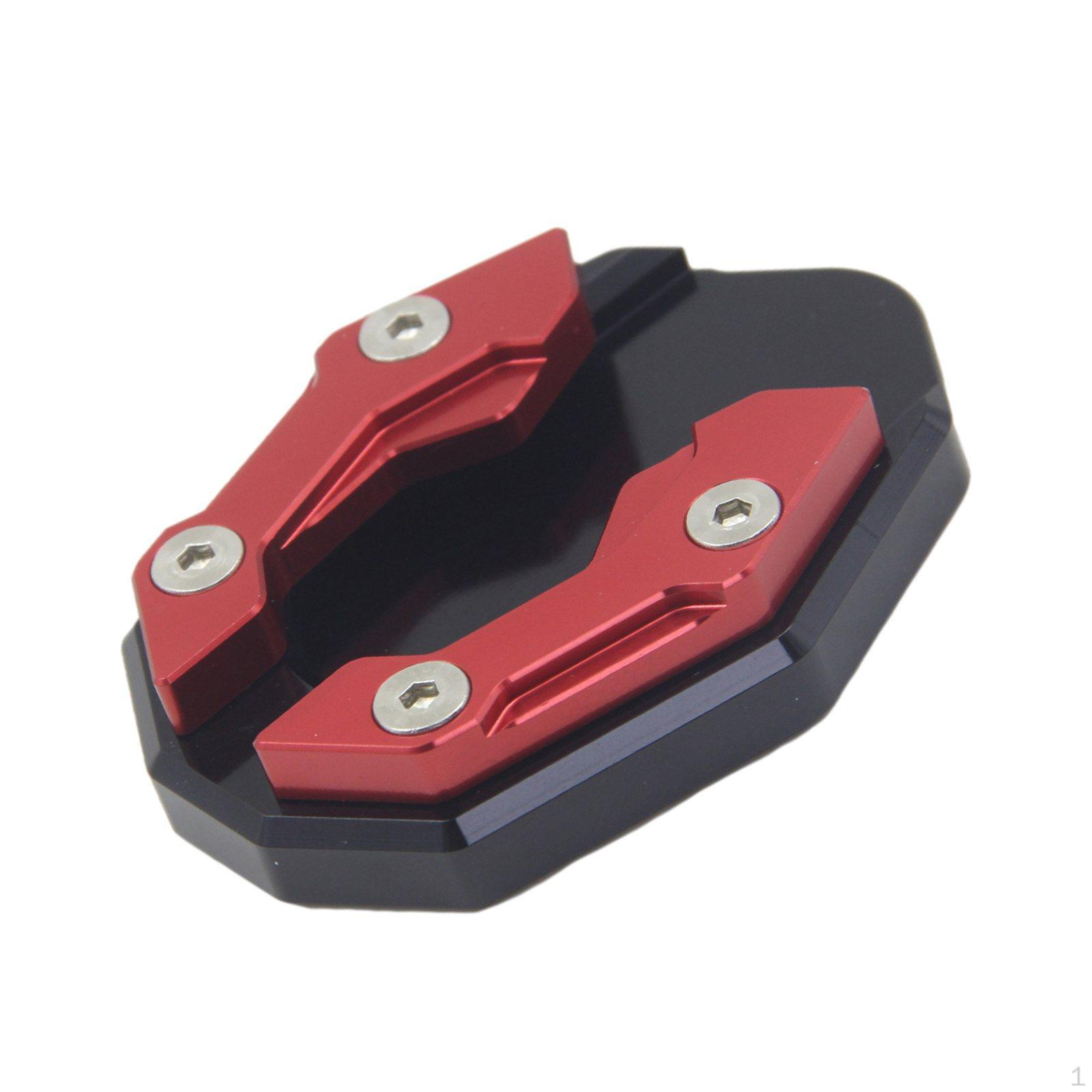 

Aluminum Alloy Motorcycle Kickstand Plate , Stand for 155 20-2021 Motorbike Interchange ,Accessories Red