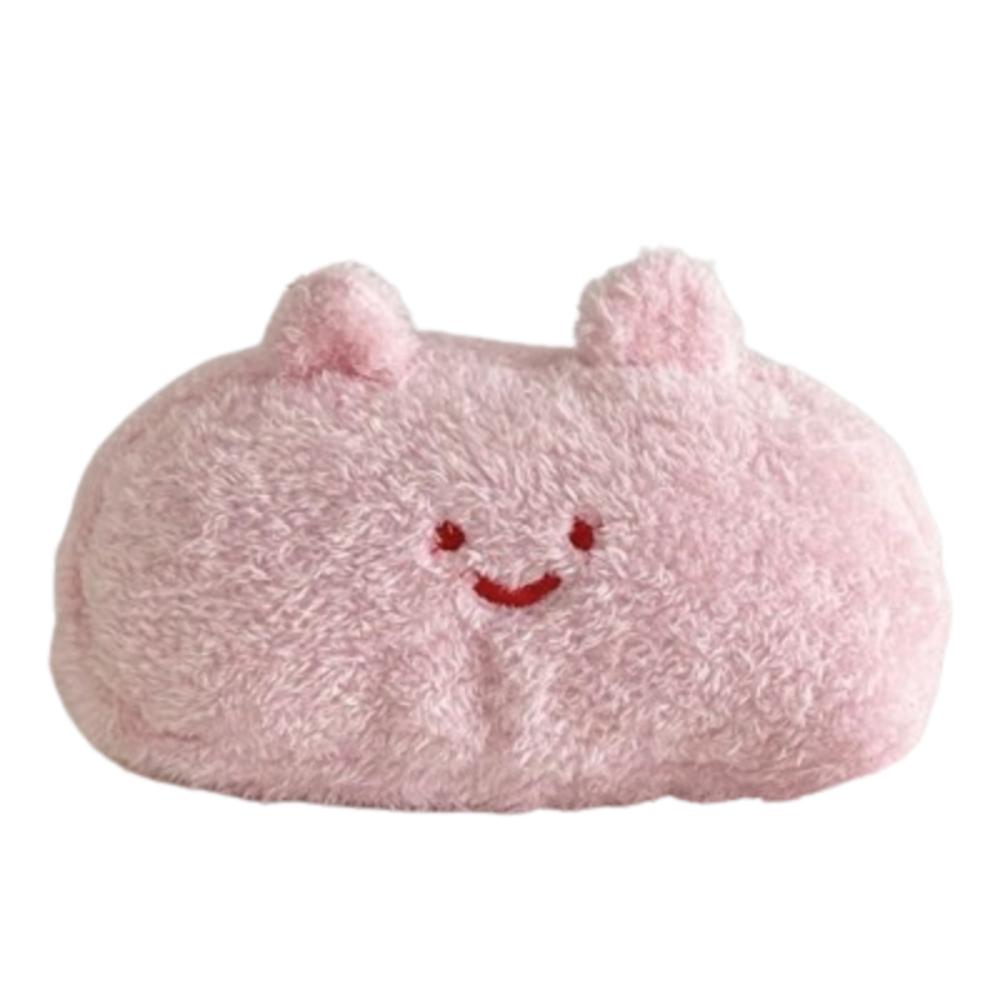 Large Capacity Cartoon Pencil Case Multifunctional Kawaii Cosmetic Pouch Plush Pen Bag  School