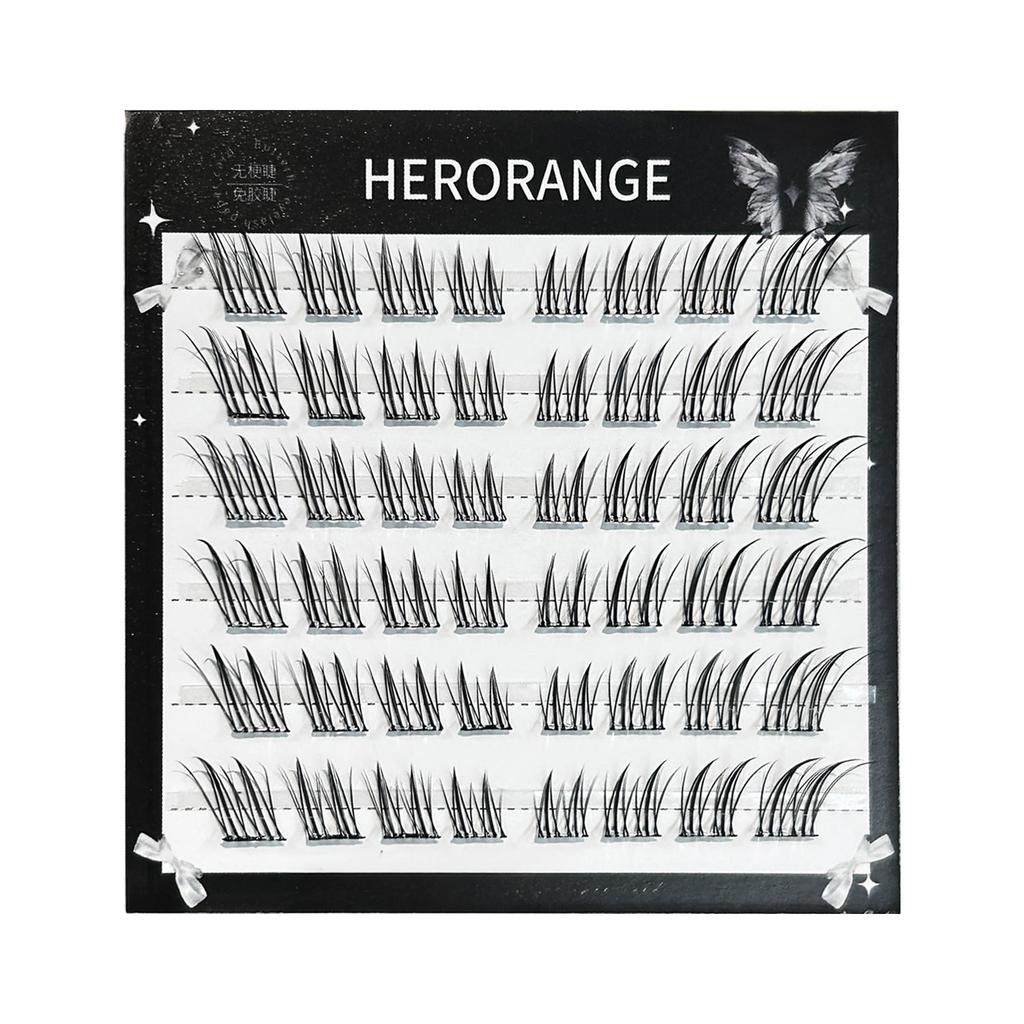 Pre Glued DIY Curling Eyelash Clusters Fluffy Single Cluster False Eyelashes Ideal for Cosplay and Costume Parties
