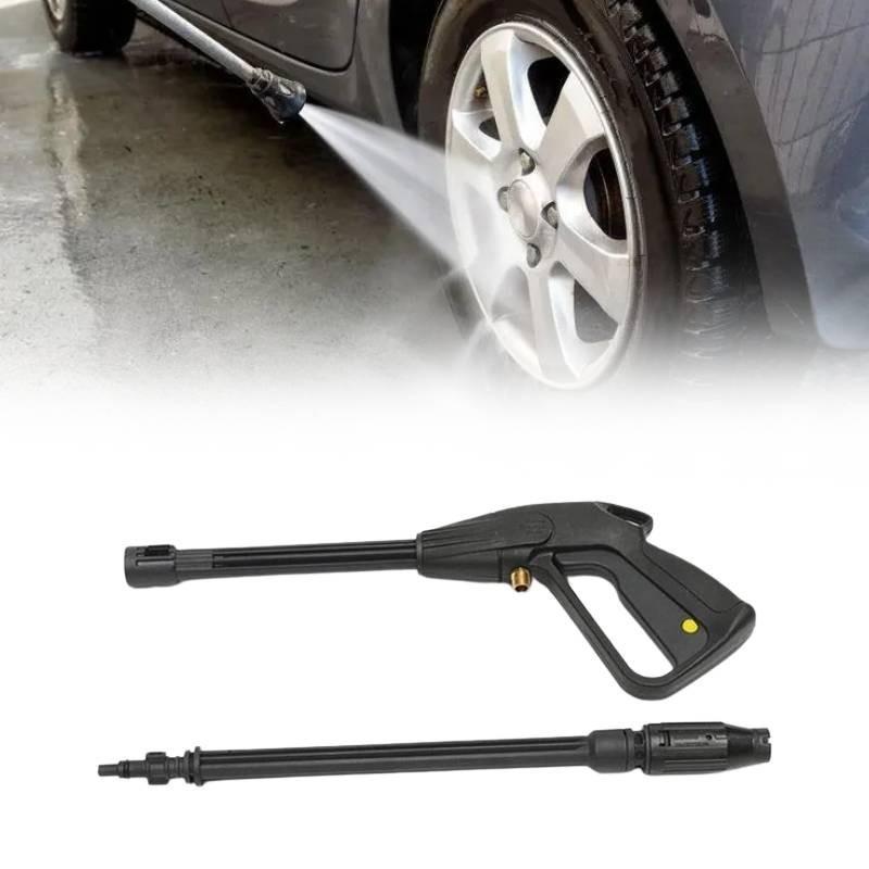 Leistungsstarke Hochdruck-Wasserpistole M14 Verstellbare Sprühdüse 5m Schlauchset Für Autowäsche Und Gartenarbeit