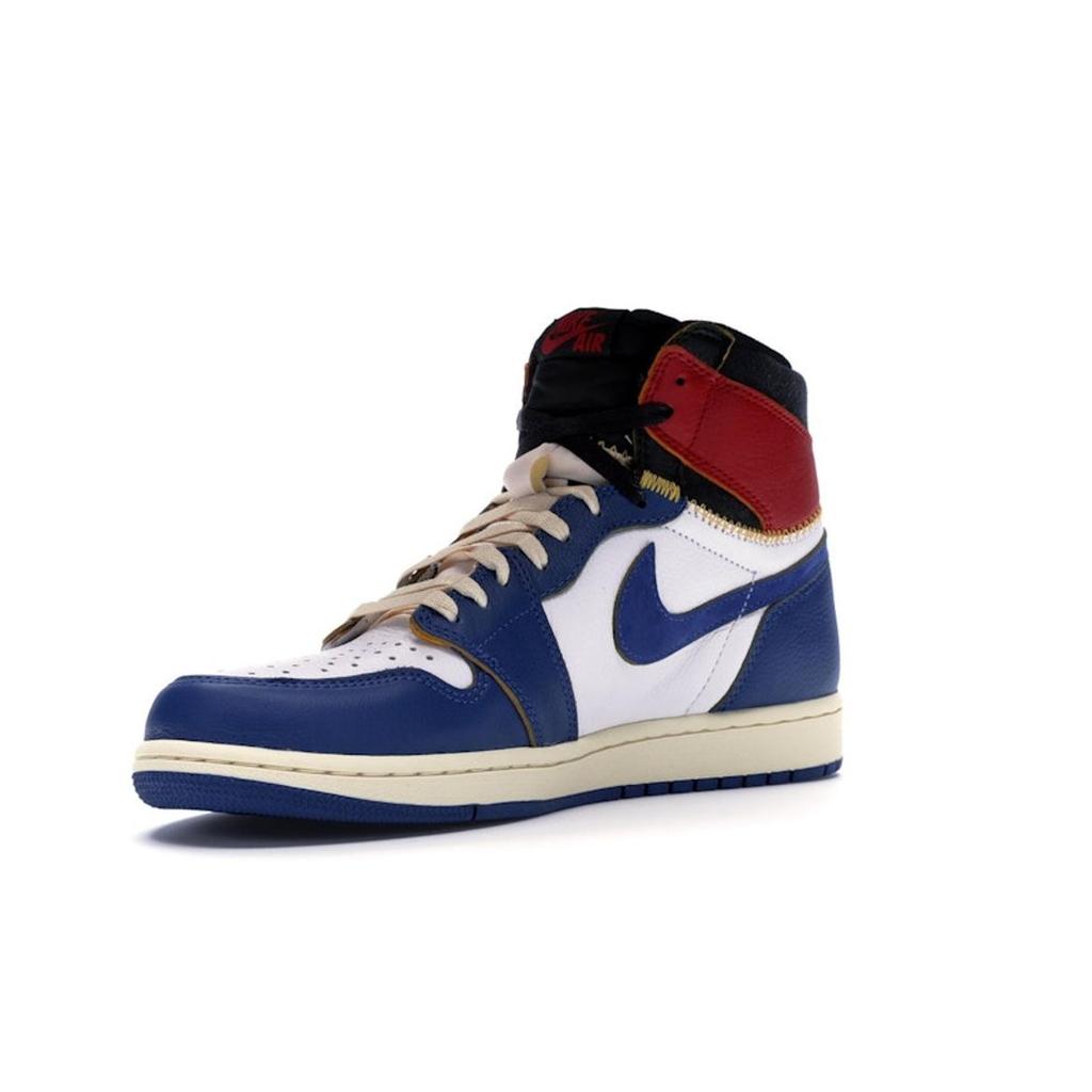 Union LA x Air Jordan 1 Retro High NRG Storm Blue Unisex Sneakers White Varsity-Red Black BV1300-146