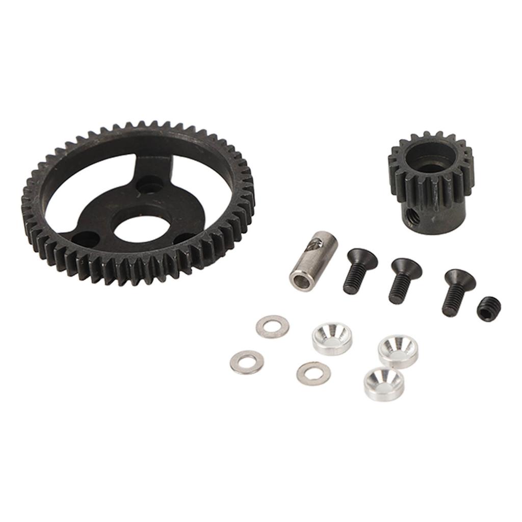RC Pinion Spur Gears Steel 32P 0.8M 52T Spur Gear 18T Pinion Gear Set for Traxxas Slash 2WD 1/10 RC Car