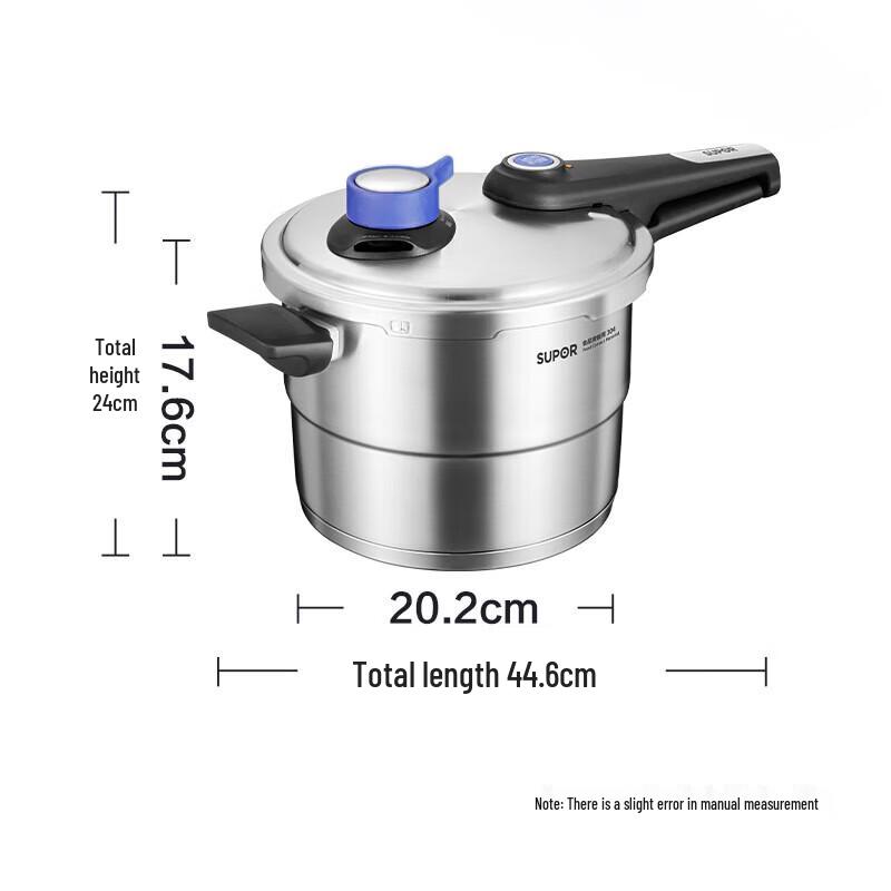 

SUPOR 304 Stainless Steel Pressure Cooker
