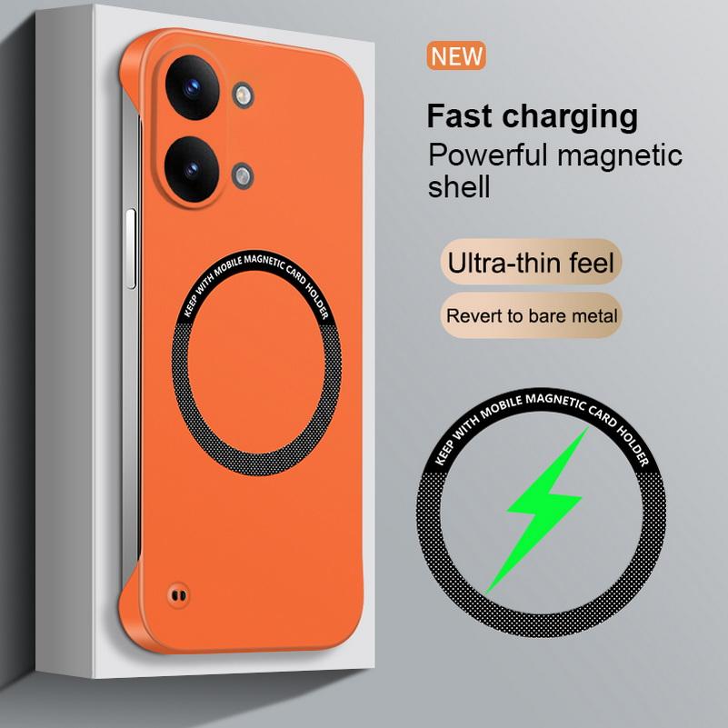 For POCO X8 Pro Max Case for Magnetic Frameless Hard PC Phone Case for Redmi Turbo Max Shockproof Matte Slim Cover For Redmi Turbo5 max