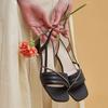 Elizabeth Stewart Women Lambskin Jewel Line Sandals Ebal147310