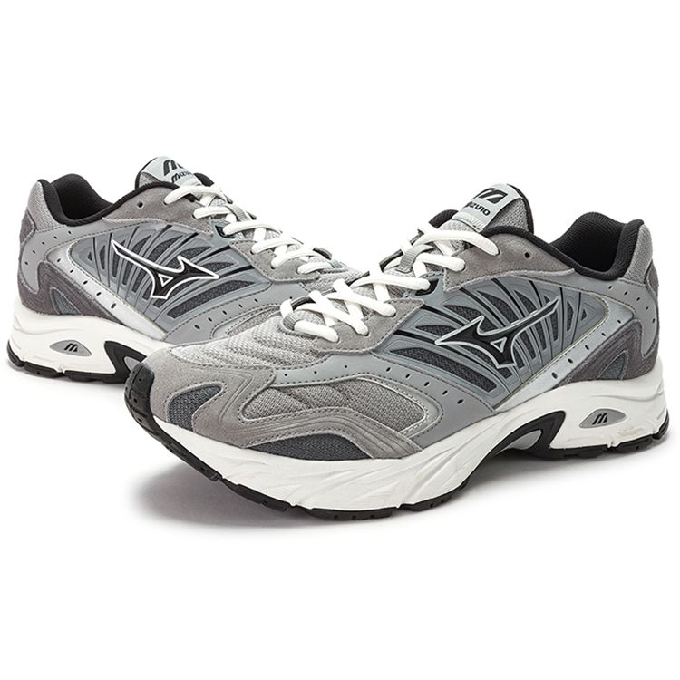 Mizuno Fiyi 2K Retro Trend Fabric Synthetic Leather Shock Absorption Non-Slip Wear-Resistant Low-Top Casual Running Shoes Unisex Sneaker D1GH223709