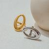 Geometric Ring Titanium Steel Jewelry Niche Design Ring Stainless Steel Accessory