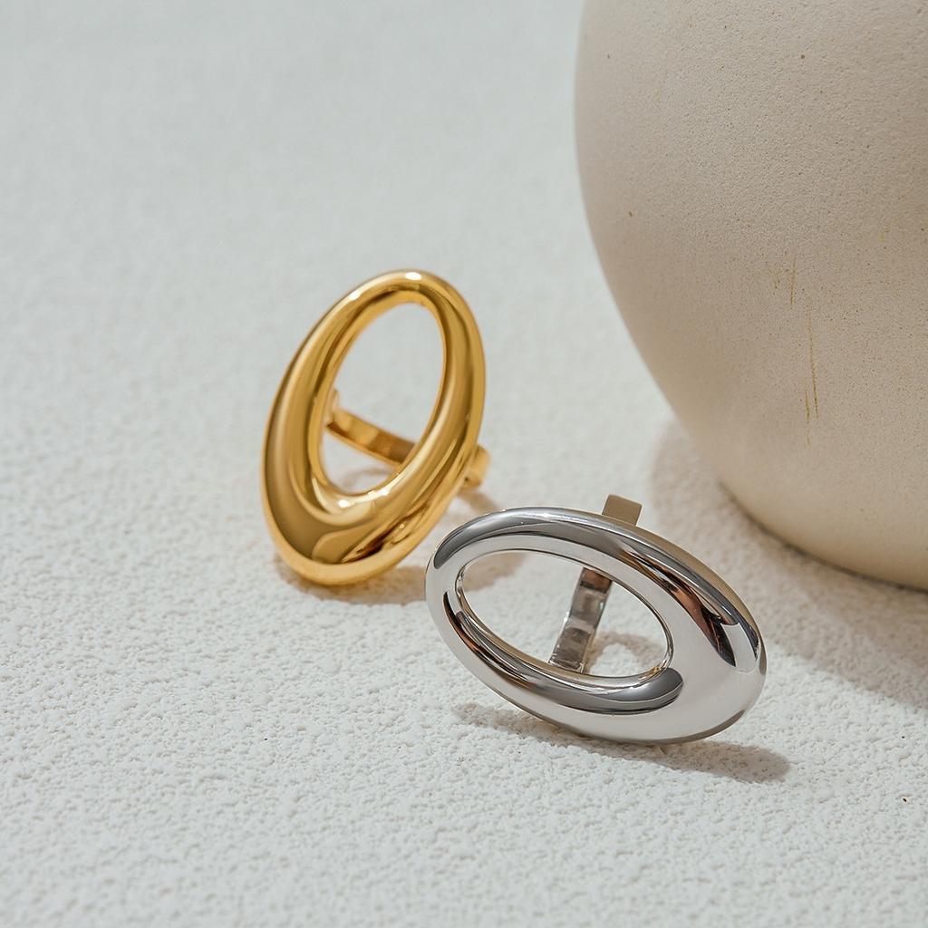 Geometric Ring Titanium Steel Jewelry Niche Design Ring Stainless Steel Accessory