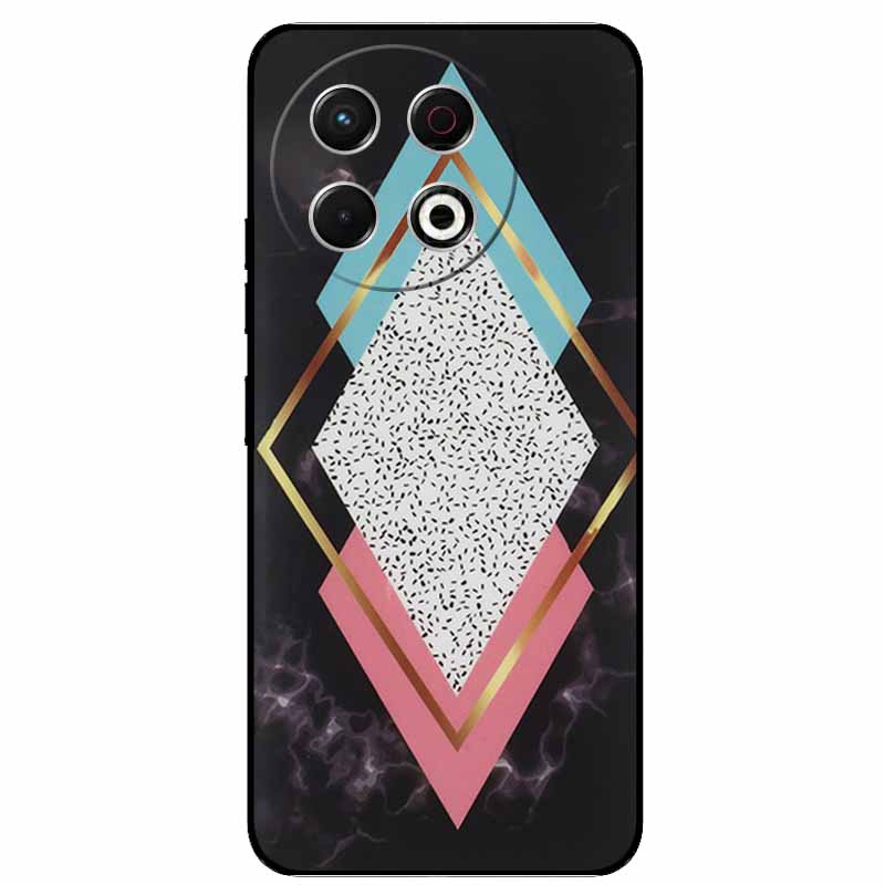 For Tecno Spark 30 Pro Case Marble Painted Silicone Back Cover Cases For KL7 Spark 30 Pro Soft Black Phone Funda Spark 30 Pro 4G