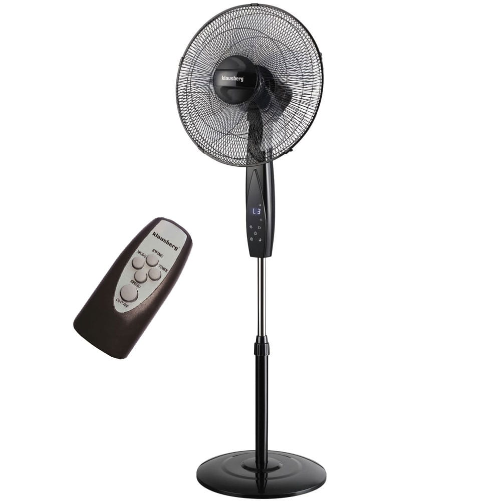 Wentylator podłogowy z pilotem i timerem 40cm 50W KLAUSBERG KB-7718