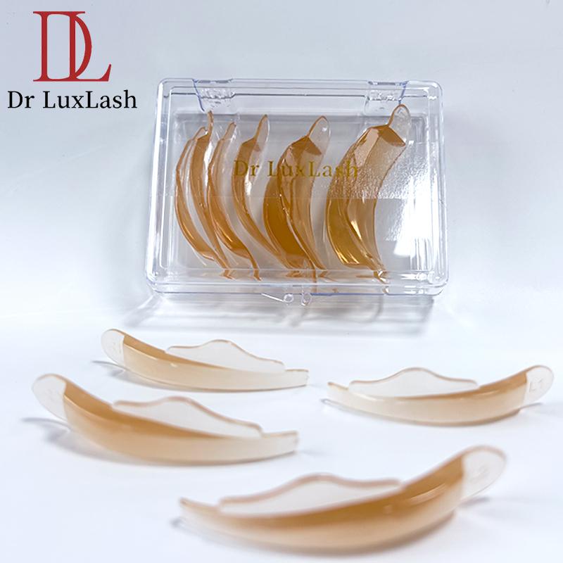 Thickened 4 Pairs Eyelash Curling Pad Large Leaf Style Angle Protein Lifting Eyelashes Molding Pad Tool Silicone Mold