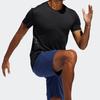 adidas Casual Sports Round-neck Short-sleeve Tee Men Black Men's FL4309