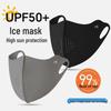 3D Seamless Ice Silk UV Protection Face Mask - Breathable Summer Sunshade for Men & Women with Eye Corner Protection