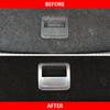 Stainless Steel Car Trunk Cargo Spare Tire Cover Handle Frame Trims for Volkswagen T Roc Vw T-roc 2018 2019 2020 2021 2022 2023