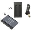 Camera Battery for Insta 360 One X2 1700mAh 8 Dual Battery Charger