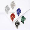 Luxury Crystal Large Glass Brooches for Women Unisex Rhinestone Pins Banquet Party Backpack Gifts Jewelry Accessories Decoration