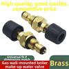 Fits Most Systems Wall Boiler Valve Filling Knob Brass Construction