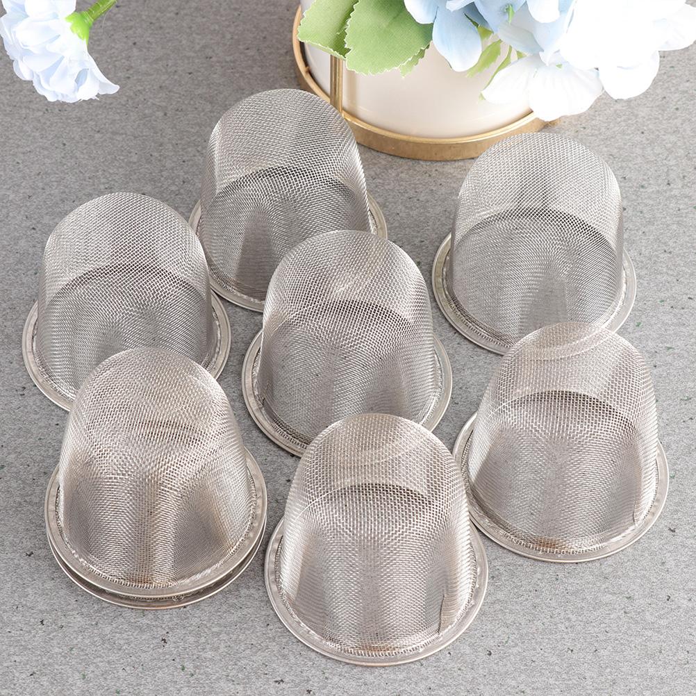 Teapot Filter Liner Strainer Strainers for Loose Leaf Coffee Infuser Fine Mesh Cup Sifter Stainless Steel