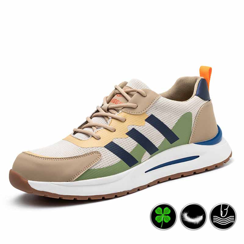 Oulylan Steel Head Anti-Smash Anti-Stabbing Wear-Resistant Breathable Men'S Comfortable Safety Shoes Protective Safety Shoes