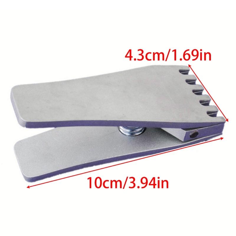 Exquisites Badmintonschläger-Besaitungsmaschinen-Zubehörwerkzeuge Strapazierfähige Badminton-Schwimmende Fünf-Zinken Fliegende Klemme Klemme