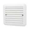 12V RV Side Vent Fan 5.51x5.12in Air Vent Ventilation Exhaust Fan for Motorhome Caravan Trailer Boat Marine Yacht