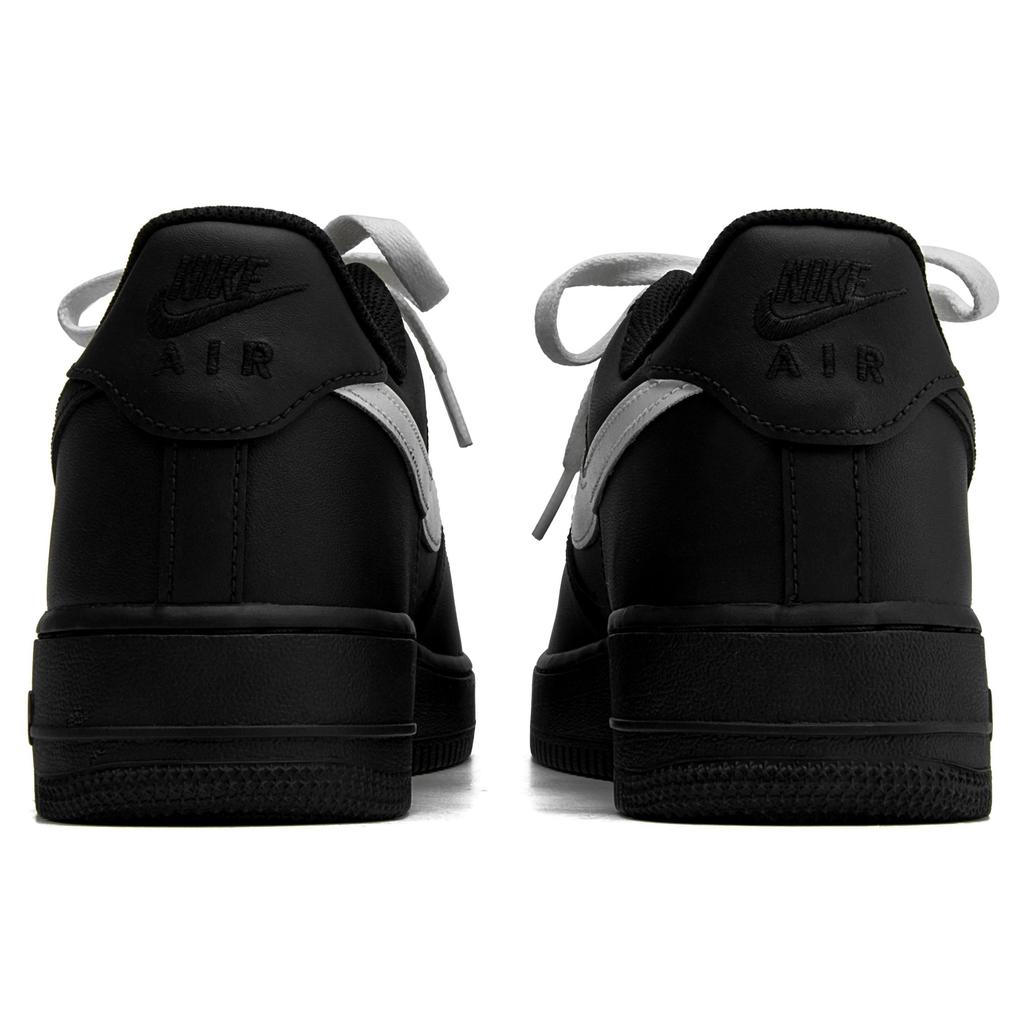 Nike Air Force 1 Trendy Abrasion Resistant Balance Low top Skateboard Shoes Unisex Black White CW2288-001(Team55-BigSwoosh)