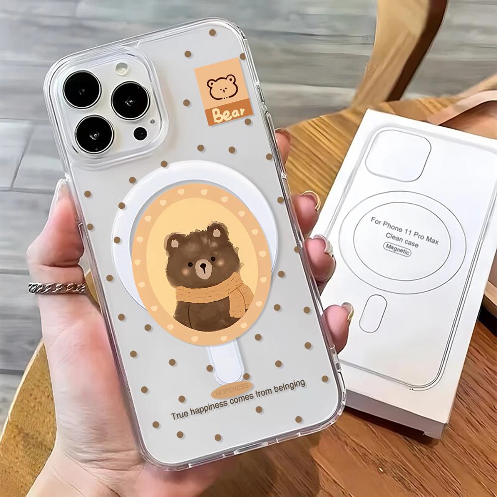 Magnetisk telefondeksel for iPhone 11 12 13 iPhone 13 14 15 Pro 15 16 Pro Max Samsung A15 A16 A25 A26 A55 A56 S25 S24 S22 S23 Ultra S25 Edge