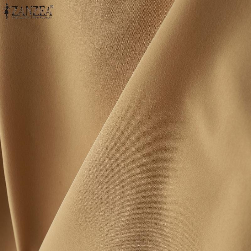 ZANZEA Women Casual Square Collar Summer Sleeveless Vest Tops