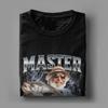 Oversized T Shirt Summer Master Baiter Fishing T-Shirts  Cotton Tshirt for Men's Y2K Classic Big Size Short Sleeve Clothes