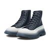 Alexander Mcqueen Tread Slick Boot Navy White Women's 702041WHZ6D1137