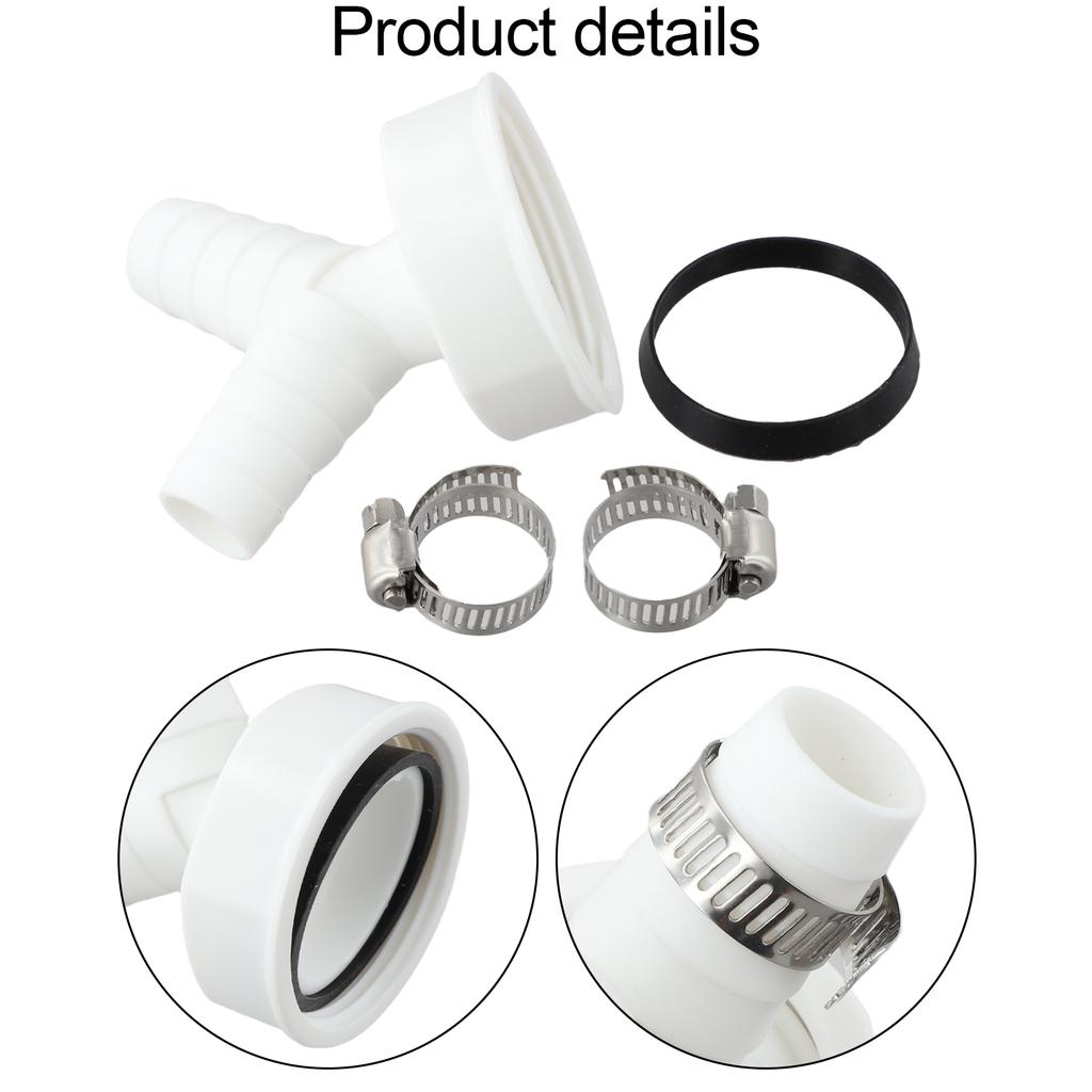 Dishwasher Connector Double Connection Hose Precise Size Fit Scientific Structure Flexible Installation 13 X 12 X 5 Cm