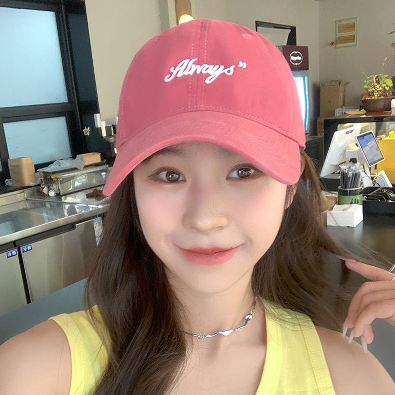 Fashion New Soft Top Baseball Cap for Women  Fashionable Letters Hot Painting Outdoor Casual Sun Visor Baseball Cap