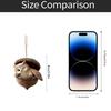 Forest  Christmas Tree Ornaments, Christmas Decorations, Cute Sloth Christmas Tree Ornaments, A Gift For Lovers.(2D)