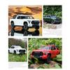 1/24 Toyota Tundra Alloy Pickup Car Model Diecast & Toy Metal Off-Road Vehicles Car Model Sound and Light Collection Childrens Toy Gift