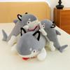 Ocean Series Great White Shark Plush Toy - Family Ornament, Bedtime Companion, Pillow Gift for Girls