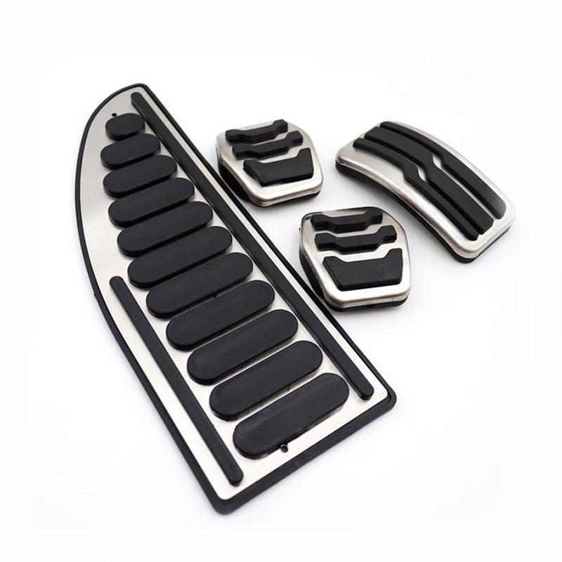 Ford Focus Original Model Non-Slip Stainless Steel Pedal Set