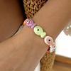 Boho Ceramic Beads Bracelet Beaded Bohemian Beach Jewelry Retro Small Fish Bracelet  Women