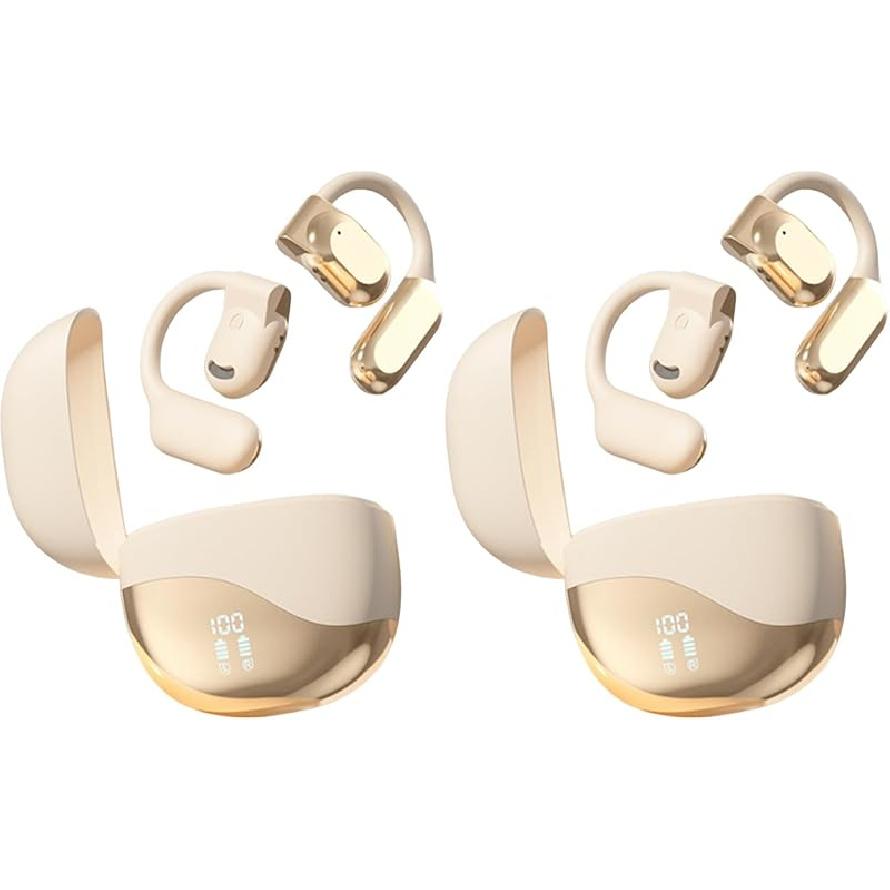 Ai Translating Earbuds, Two Way Translator Ear Buds Device in Real Time for iOS & Android, Wireless Bluetooth 144 Languages Translation Pods Over-Ear