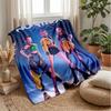 Coperta Morbida Calda Leggera in Flanella Stampata Kpop Demon Hunters Coperta per Tutte le Stagioni per Divano Letto Campeggio Decorazione Casa Regalo di Festa
