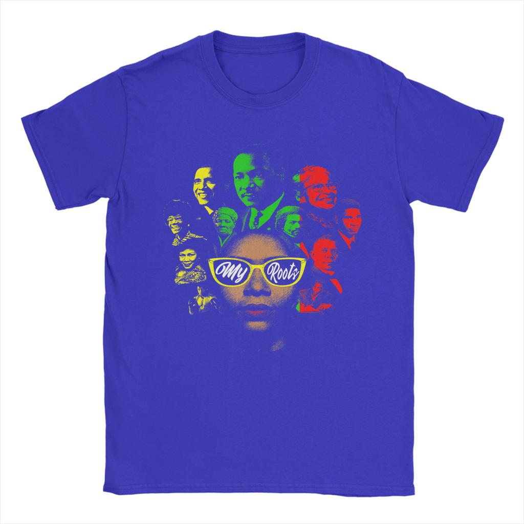 Black History Leaders Collage Famous African American Month T Shirt Summer 100 Cotton TShirts For Unisexs Popular Tee Shirt Tops