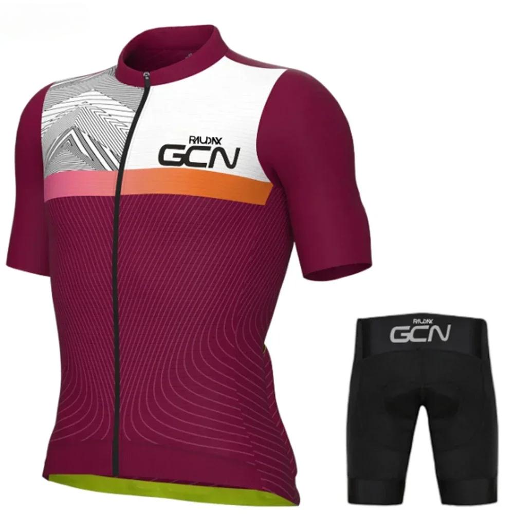 Raudax Youth Cycling Clothing Breathable Top Bike Shirt Summer Cycling Ciclismo Mountain Bike Riding Clothes Triathlon Suits