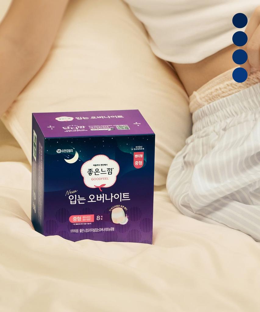 Original Wearable Overnight Small/Medium/Large 8 Sheets x 4 Packs