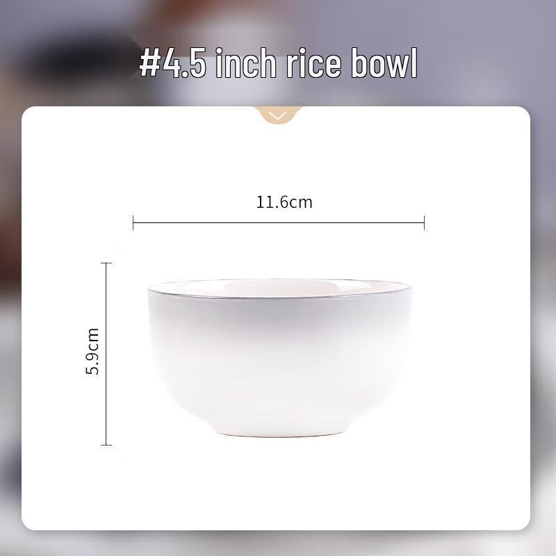 

Premium Gradient Ceramic Rice Bowls