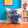 Humorous W-Watercolor P-Paintings Pillow Case Pillow Case Plush Fabric Soft Double Sided Print Home Sofa High Quality Cushion