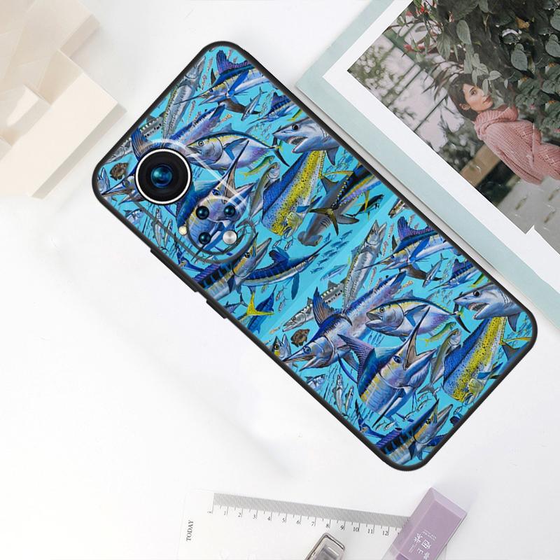 Mahi gamefish For Honor Magic 7 Lite 5 6 8 Pro Case For Honor 200 400 90 70 50 Win RT X8c X8b X9b X9c X9d
