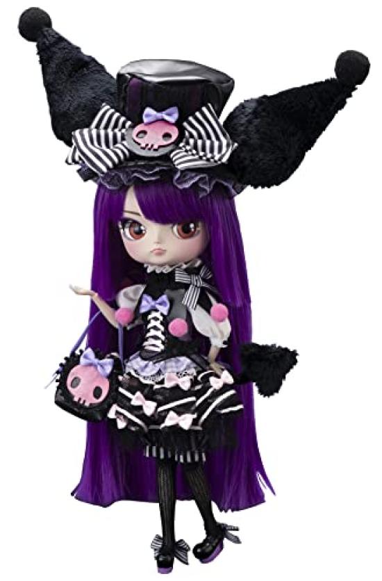 

Groove DAL Kuromi x DAL Collaboration Doll (D-171) - Approximately 268mm tall, non-scale, ABS plastic, painted, articulated figure.