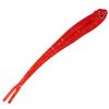 10pcs Freshwater Seawater PVC Fishing Bait 13cm Lifelike Soft Lures Accessory (Red)