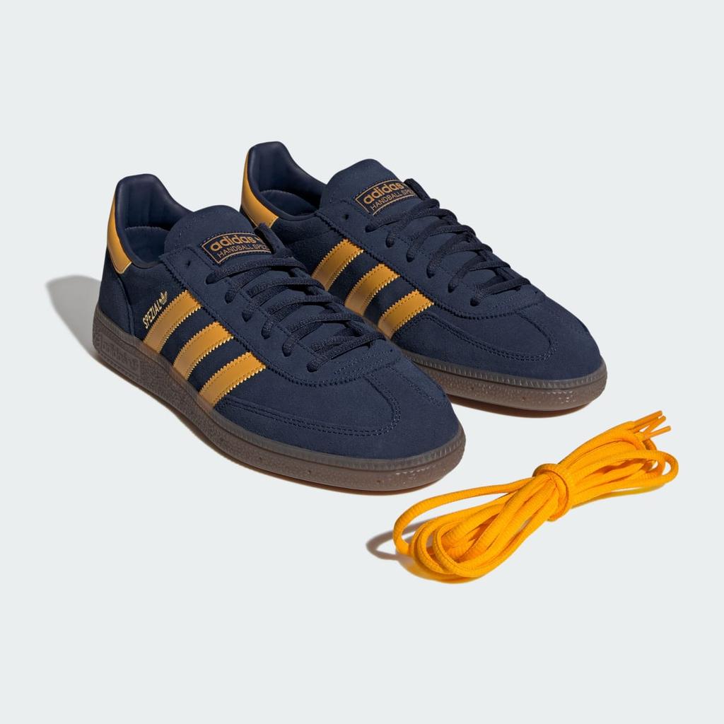 adidas Handball Spezial KJ5593 Unisex Originals Sneakers Night Indigo / Crew Yellow / Gum