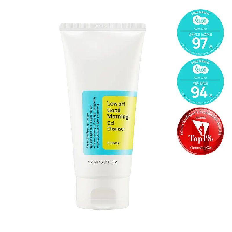 

COSRX Low pH Good Morning Gel Cleanser Gentle Hydrating Facial Cleanser 150ml